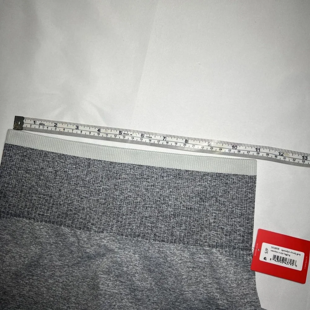 Spanx Seamless Sculpt Legging Spacedye Cloudy Grey Size Small